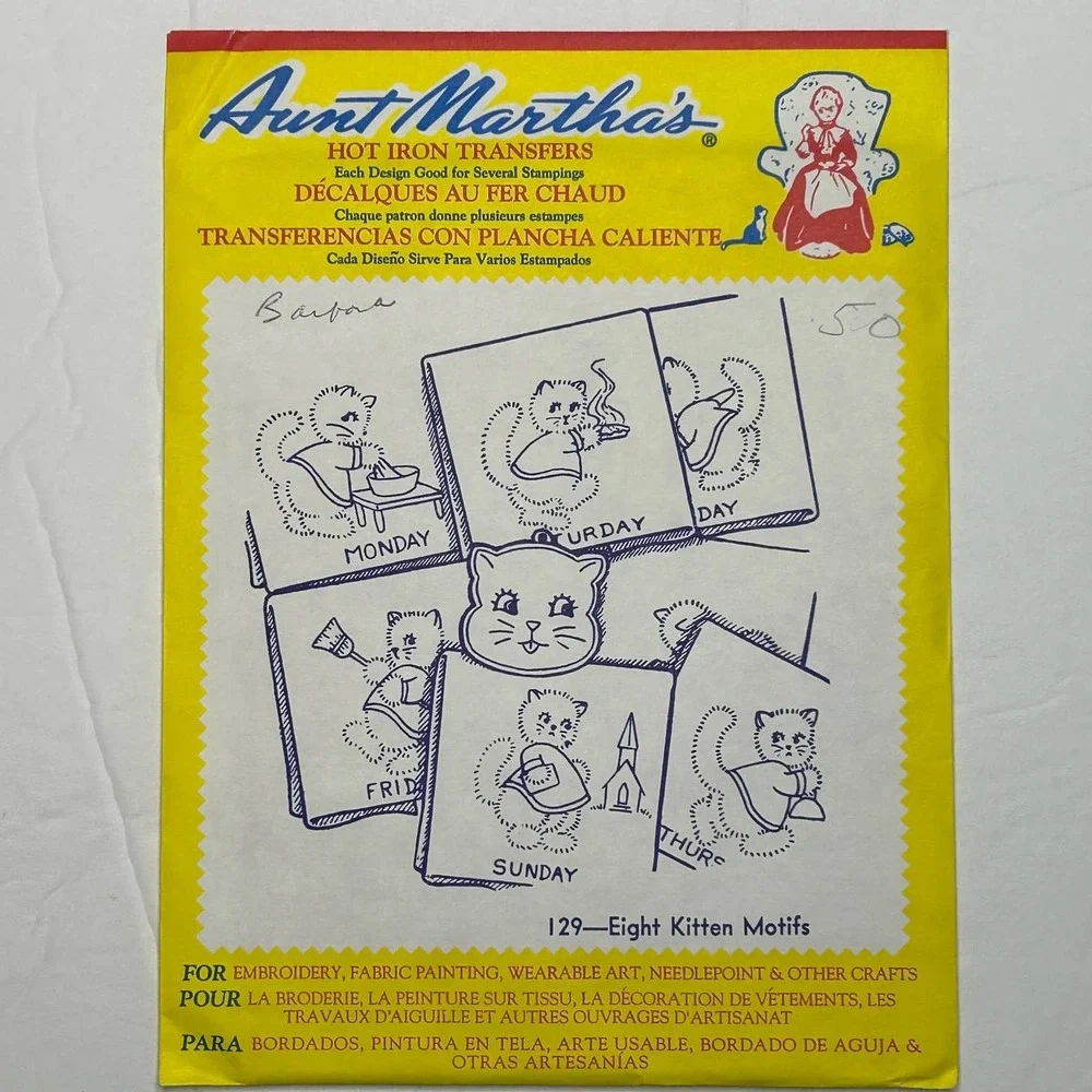 Aunt Marthas vintage aunt